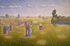 Charles Angrand Hasat Kanvas Tablo