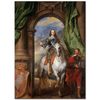 Anthony van Dyck Charles I Saint Antoine ile Kanvas Tablo