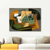 Chessboard Glass and Dish by Juan Gris as Fine Art Print