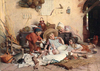 Childhood Joys by Gaetano Chierici as Art Print