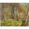 Children in a Forest at Springtime by Hans Andersen Brendekilde as Art Print