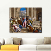 Christ Driving The Money Changers From The Temple by El Greco as Fine Art Print