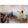 Leiv Eirikson Discovering America by Christian Krohg