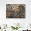 City Hall by Joaquín Torres García as Fine Art Print