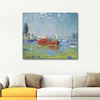 Claude Monet Argenteuil Kanvas Tablo