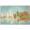 Claude Monet Yelkenliler Argenteuil Kanvas Tablo