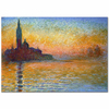 San Giorgio Maggiore at Dusk by Claude Monet