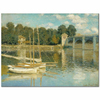 Claude Monet Argenteuil Köprüsü Kanvas Tablo