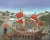 Cleopatra's Barge by Andre Bauchant