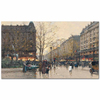 Coin a Montmartre Paris by Eugene Galien Laloue as Fine Art Print