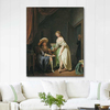 Comparing Little Feet by Louis-Léopold Boilly as Fine Art Print