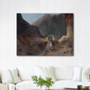 Construction of the Devil's Bridge by Carl Blechen as Art Print