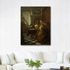 Cornelis de Man The Geographers Art Print