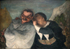 Crispin and Scapin by Honore Daumier