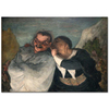 Crispin and Scapin by Honore Daumier as Art Print