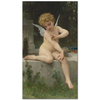 William Adolphe Bouguereau Cupid ve Kelebek Kanvas Tablo