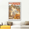 Alphonse Mucha Cycles Perfecta Kanvas Tablo