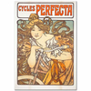 Alphonse Mucha Cycles Perfecta Kanvas Tablo