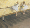 Edgar Degas Barda Çalışan Balerinler Kanvas Tablo