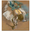 Edgar Degas Dansçı Ayakkabısını Bağlarken Kanvas Tablo