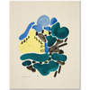 Abstraction Based On Flower Forms I by David Kakabadze