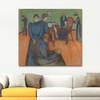 Death in the Sickroom by Edvard Munch as Art Print