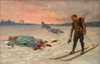 Death of Bishop Henrik by Albert Edelfelt