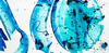 Deep Turquoise by Sam Francis