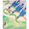 Nils Dardel Kaçan Yılan Kanvas Tablo