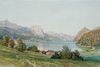 Der Grundlsee in der Steiermark by Thomas Ender