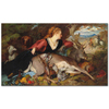 Ferdinand Keller Diana Av Ganimetleri İle Kanvas Tablo