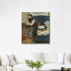 Diego Martelli by Edgar Degas as Art Print