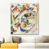Wassily Kandinsky Rüya Gibi Doğaçlama İçin Taslak Kanvas Tablo