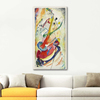 Draft For Panel Nr 1 For Edwin R. Campbell by Wassily Kandinsky as Fine Art Print