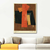 Drawing A2 Hansi by Kurt Schwitters as Art Print