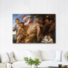 Drunken Silenus Supported by Satyrs by Anthony Van Dyck as Art Print
