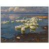 Ducks In The Lake by Alexander Koester as Fine Art Print