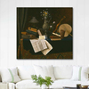 Ease by William Michael Harnett as Fine Art Print