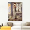 Edward Burne Jones Pygmalion Serisi Hayal Ediş Kanvas Tablo