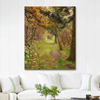 Efterårsdag i Skoven by Hans Andersen Brendekilde as Art Print