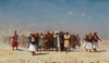 Egyptian Recruits Crossing The Desert by Jean Leon Gerome as Fine Art Print