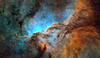 Emission Nebulası Kanvas Tablo
