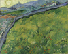 Enclosed Wheat Field with Rising Sun by Vincent van Gogh as Fine Art Print