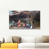 Evening at the Temple by Ettore Forti as Fine Art Print