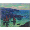 Evening in Douëlan by Henry Moret as Art Print