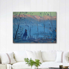 Evening Walk Above a Southern Lake by Ernesto Schiess as Art Print