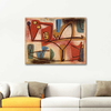 Paul Klee Cesaret Kanvas Tablo