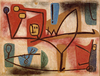Paul Klee Cesaret Kanvas Tablo