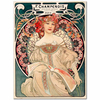 F. Champenois Imprimeur Editeur by Alphonse Mucha as Art Print