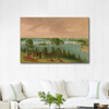 Father Hennepin and Companions at the Falls of St. Anthony by George Catlin as Fine Art Print